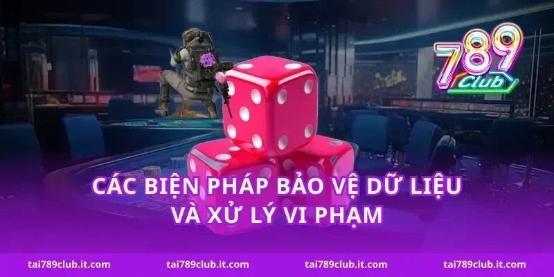 Các biện pháp bảo vệ dữ liệu và xử lý vi phạm